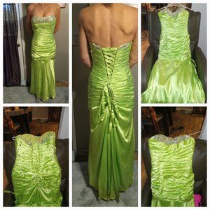 Womens Mardi Gras/Bridesmade Dress